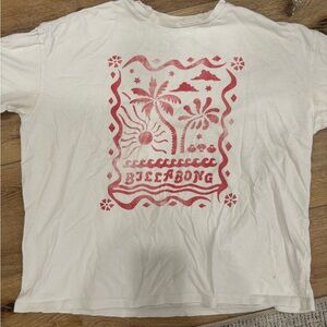 Billabong Cream Casual Tee